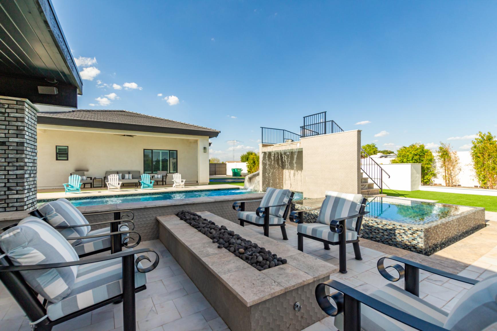 Front yard renovation with drought-resistant landscape design